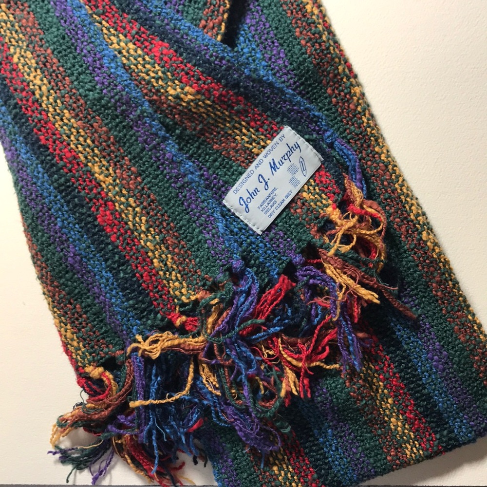 handwoven scarf by John j. Murphy